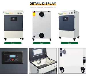 <span class=keywords><strong>Extracteur</strong></span> de fumées de soudage au laser FC-500 Collecteur de poussière industriel Purificateur <span class=keywords><strong>d</strong></span>'<span class=keywords><strong>air</strong></span> laser 99.97% Taux <span class=keywords><strong>d</strong></span>'élimination de la fumée - Product Image 3