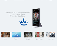 Profession elle intelligente Live-Streaming-Maschine 15,6-Zoll-HD-Kamera Android-System TikTok Facebook Live-Streaming-Ausrüstung