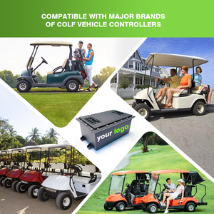 CTS Golf Arabası Lityum Pil 36V 48V 60V 72V 105Ah LiFePO4 Pil Paketi Golf Arabası için - Product Image 4