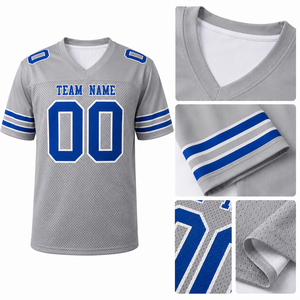 <span class=keywords><strong>Maillot</strong></span> de football américain personnalisé en usine, OEM ODM, en polyester léger, tenue d'équipe, <span class=keywords><strong>maillot</strong></span> de football américain pour hommes pour les grossistes - Product Image 3