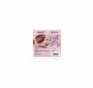 Palette de fards à paupières Saniye E0953, maquillage minéral multicolore à haute teneur en pigments, pour les yeux - Product Image 1