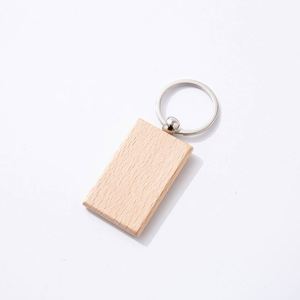 Sy69 Wholesale Custom Logo Custom Shape Plain Accessories Engraving Logo Wooden Keyring Surfboard Blank Wood Keychain - Product Image 5