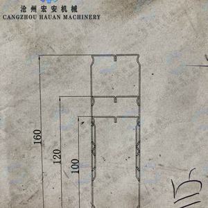 Automatic Heavy-Duty PLC Controlled Large Welded <b>Pipe</b> Forming Machine with Engine & Pump for <b>Shelves</b> - Product Image 5