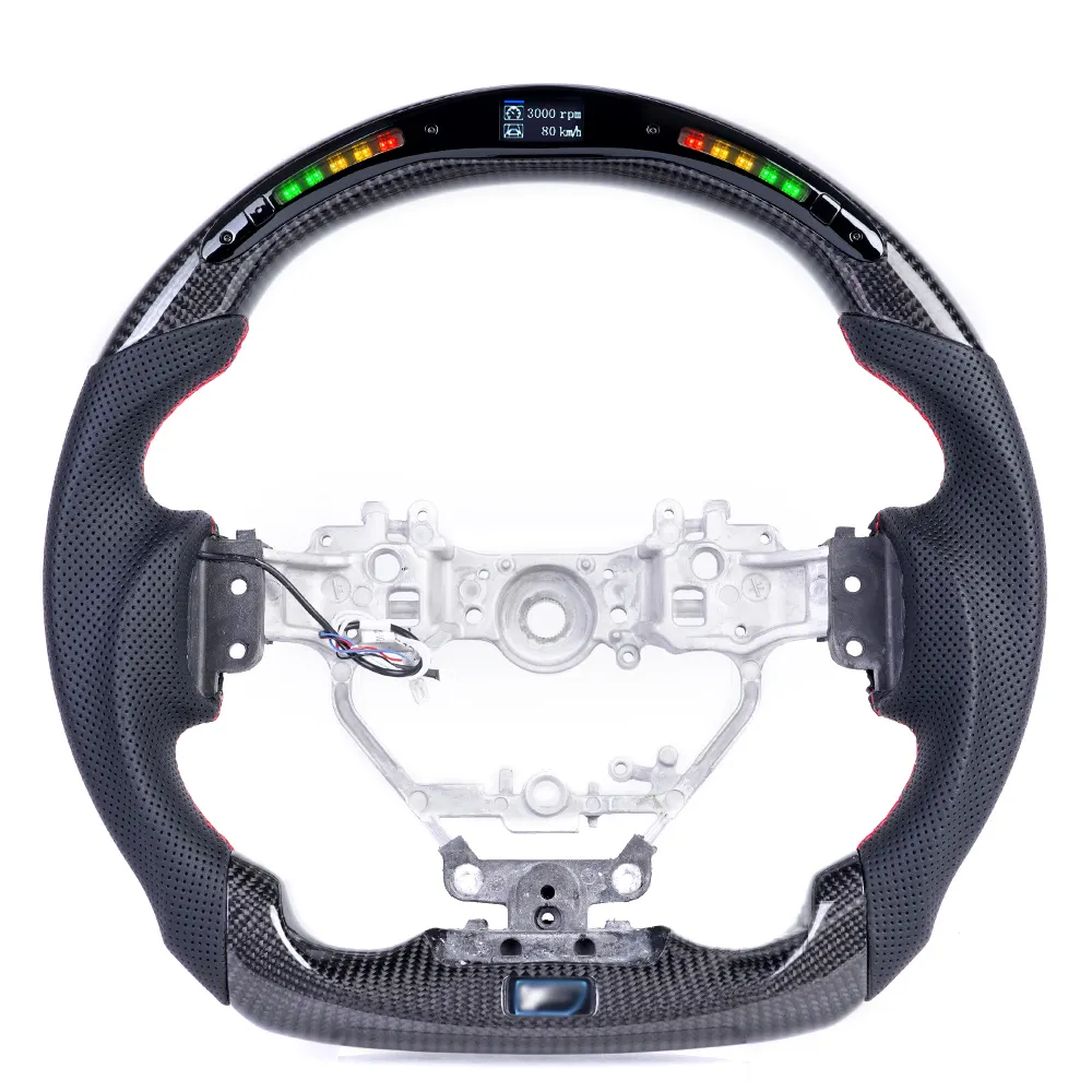 LED Carbon Fiber Steering Wheel Fit for Lexus IS250 IS300 IS 250 300 NX CT200h 2014 TO 2021Car Steering Wheel