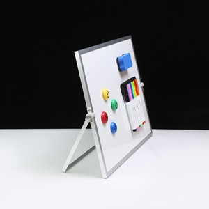 30*40cm pequeño escritorio de doble cara aleación de aluminio soporte magnético borrable tablero de dibujo <span class=keywords><strong>pizarra</strong></span> - Product Image 3