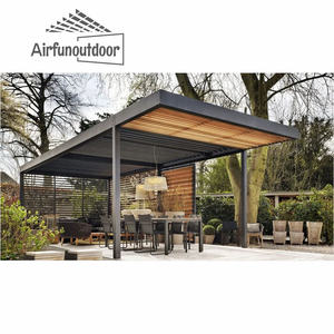 BBQ-feest achtertuin automatische vrijstaande aluminium gazebo louvre <span class=keywords><strong>tent</strong></span> - Product Image 2