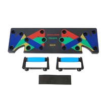 Planche de fitness multifonctionnelle pliable pour pompes, nouveau banc d'exercices abdominaux, équipement de sport à domicile, planche à pompes