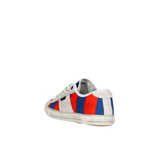 D.A.T.E. Sneakers TENDER LOW-36 pour femmes, bleu orange, toile, chaussures tendance - Product Image 2