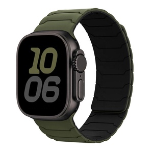 Nouveau bracelet sport magnétique bicolore en silicone 2026 pour Apple Watch 42mm 46mm pour iWatch 11 10 Ultra SE - Product Image 3