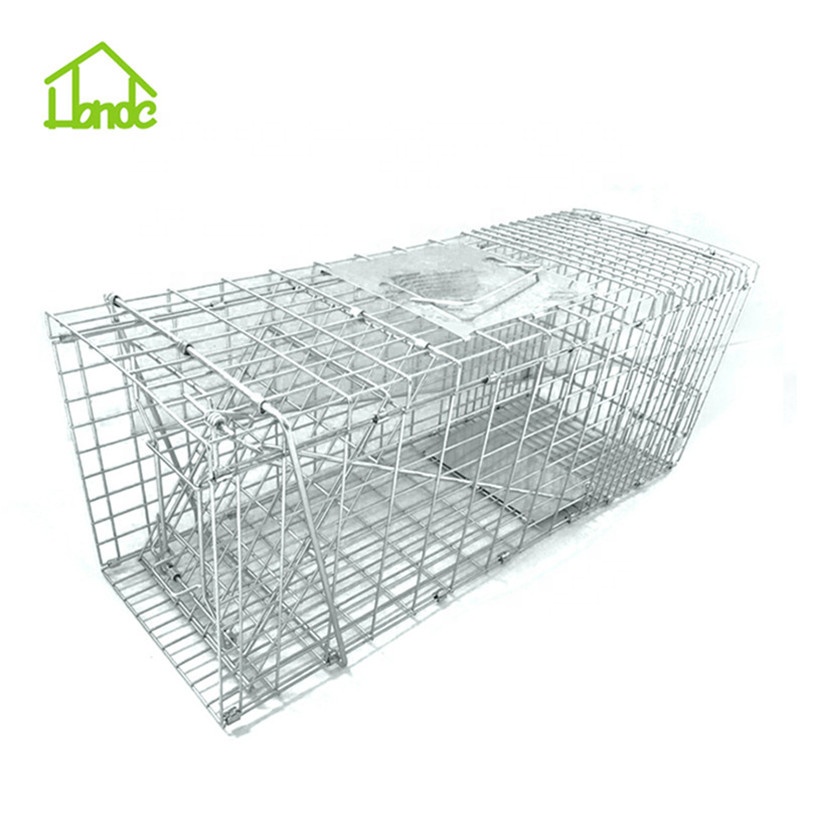 Collapsible Rodent Catcher Cage Trap Humane Live Cage Catch Release Metal Rat Mouse Trap Cage