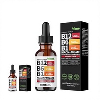  Vitamines B12+B6 en gouttes personnalisées en gros, pommade immunostimulante, multivitamines pour adultes, apport d'énergie, 60 ml, minéraux, sans [ingrédients non spécifiés]