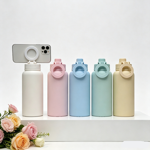 Botellas de Agua Deportivas al por Mayor, Aisladas al Vacío, de Acero Inoxidable de Grado Alimenticio, para Sublimación, con Tapa Magnética - Product Image 2