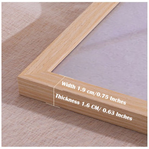 Minimalist Modern Solid Wood <strong>Photo</strong> <strong>Frames</strong> Eco-Friendly Tabletop Wall-Mounted Painting <strong>Frame</strong> with Classic Design - Product Image 3