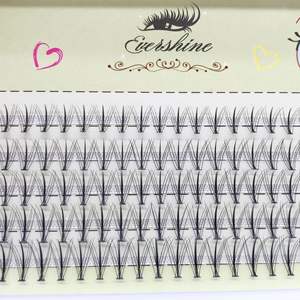 Pestañas Postizas de Fibra Sintética Hechas a Mano con Diseño de <span class=keywords><strong>Hada</strong></span> de las Flores para Aplicación en el Medio de las Pestañas - Product Image 4