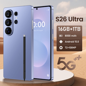 Smartphone S26 Ultra 5G débloqué, version mondiale, 16 Go + 1 To, double <span class=keywords><strong>SIM</strong></span>, appareil photo frontal 72 MP, batterie longue durée 8000 mAh, <span class=keywords><strong>Android</strong></span> 15 - Product Image 3