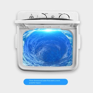 Lavadora doméstica semiautomática OEM de 7kg con función de deshidratación para electrodomésticos de hoteles y hogares - Product Image 5