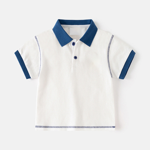 Camiseta de Manga Corta para Niños, Estilo Coreano 2026, Polo para Niños, Camiseta de Verano con Cuello Solapa, a la Moda, Combinable con Todo - Product Image 6