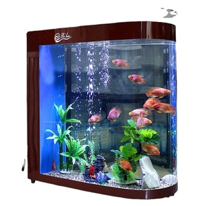 Transparente grande Eco-Friendly vidro acrílico aquário tabela peixe tanque para venda - Product Image 3
