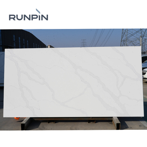 런핀 그레이 베인 칼라카타 화이트 점보 슬랩 인조 석영석 ODM OEM 서비스 NSF 인증 프로젝트 공급 - Product Image 2