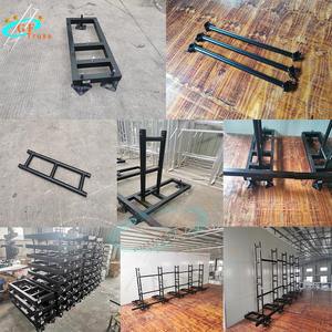 Supporto per Traliccio LED con Base in Lega di Alluminio Nero, Stand da 8 Piedi Certificato TUV CE, Leggero e Resistente - Product Image 6