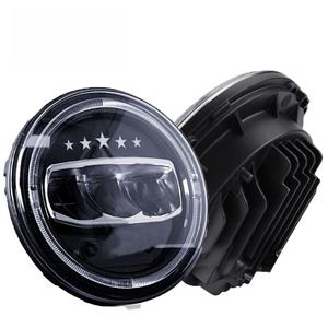 ไฟหน้ารถยนต์ LED ขนาด 7 นิ้ว 12 โวลต์ สำหรับรถ Wrangler รุ่นใหม่ พร้อมไฟ DRL แสงสูง/ต่ำ ความสว่าง 8000 ลูเมนส์ 6000K สำหรับรถออฟโรด Wrangler - Product Image 2