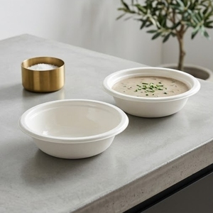 Tazón para Sopa de Bagazo CANEX Ecológico de 8 oz, Contenedor de Alimentos Desechable, Biodegradable, Libre de Plástico y Compostable - Product Image 5