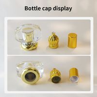 Usine Belle 10ml 15ml 50ml Bouteille De Parfum Vide Carré De Parfum En Verre Arabe Royal Bouteilles De Luxe