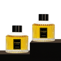 Bouteille diffuseur de parfum pour voiture, 120 ml, ronde, nouveau design, avec bouchon à vis, vide, pour recharge d'arômes - Vente en gros