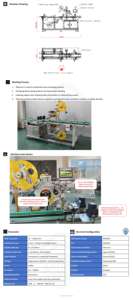 Machine d'étiquetage automatique électrique de haute précision SKILT PLC pour étiquettes sur le dessus et le dessous des sacs en papier, en bois, en plastique et des boîtes - Product Image 6