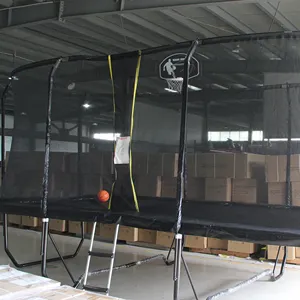 <span class=keywords><strong>Trampoline</strong></span> professionnel parc aire de jeux enfants carré extérieur enfants <span class=keywords><strong>Trampoline</strong></span> avec enclos <span class=keywords><strong>filet</strong></span> de sécurité - Product Image 1