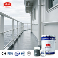 Peinture de finition fluorocarbonée bicomposante auto-séchante F3003 FEVE pour usage extérieur, haute protection anticorrosion, en spray, pour équipements côtiers et offshore