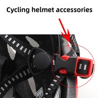 Accessoire de boucle de mentonnière pour casque de vélo, de patinage à roulettes et de VTT en plastique pour enfants