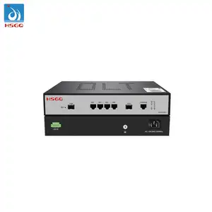 Factory Wholesale HSGQ-G01 Olt Gpon 1 Ports fiber optic modem 1*GPON+4*GE+1*10G SFP+ GPON OLT olt port