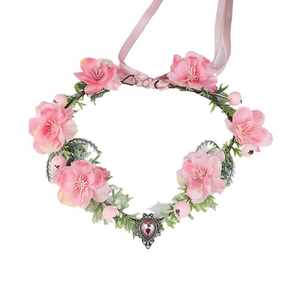 All'ingrosso di alta qualità per ragazze corona di fiori corona floreale per <span class=keywords><strong>capelli</strong></span> corona per matrimonio - Product Image 1