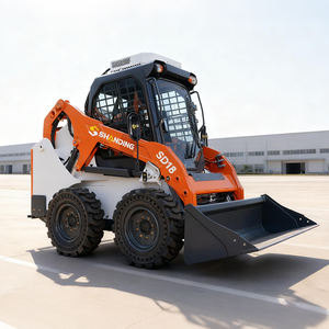 Мини-погрузчик с двигателем, одобренный EPA, мини-погрузчик с бортовым поворотом, 0,6 тонны, полный привод 4x4, бензиновый двигатель, высокая эффективность - Product Image 1