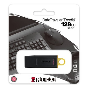 Unidad Flash USB Kingston DataTraveler Exodia de 128 GB - Product Image 3