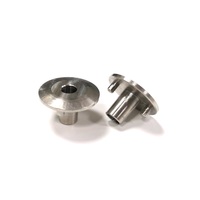 Composants de stylo à bille usinés CNC, pièces usinées en laiton nickelé, micro-usinage, fraisage d'alliages d'aluminium et d'acier