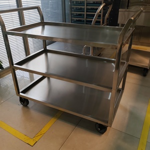 Chariot multifonctionnel pour <span class=keywords><strong>service</strong></span> en chambre d'hôtel, adapté au rail et à l'aviation - Product Image 5