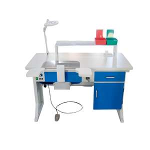 Bureau <span class=keywords><strong>de</strong></span> <span class=keywords><strong>laboratoire</strong></span> dentaire personnalisé Dent Processing Desks Dual Station Workbench - Product Image 3