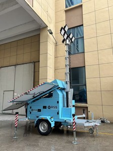 Rapid-Deployment Solar LED <b>Flood</b> <b>Light</b> with 3500K Warm White for Emergency Use - Product Image 5