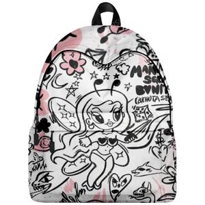 Mochila <span class=keywords><strong>Karol</strong></span> <span class=keywords><strong>G</strong></span> Manana Sera Bonito de cuero Pu para niña a precio de fábrica, mochila con diseño de enfermera bonita, mochila impermeable - Product Image 5
