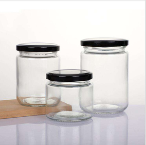 Wide Mouth Luxury Cylinder Pickles Glass Canning Jar 101-200ml Clear Airtight Durable Classic Design Mason Glass Bottle - Product Image 3