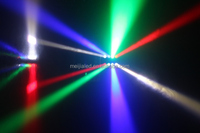 Éclairage LED Spider Moving Head 8x10W RGBW 4-en-1 pour club, DJ, fête, scène