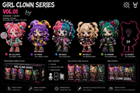 Figurine de collection tendance en PVC et ABS, poupée clown Chaos, boîte mystère, cadeau pour adolescentes 14+ 12cm - Prévente