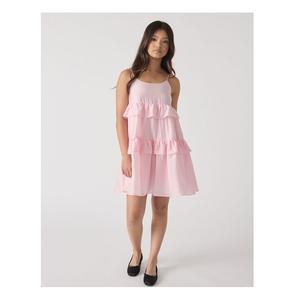 Belle robe d'été en coton pour filles, avec un look tendance et mignon, tissu doux et agréable pour la peau, idéale pour les sorties décontractées, les anniversaires et les événements - Product Image 4