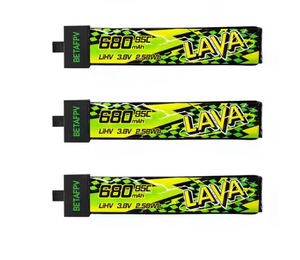 NUEVA Batería BETAFPV LAVA II 1S 95C 680 MAh 3.8V LiHV BT2.0 para Air65 Air75 Meteor75 Pro Cetus Pro Hecha en China - Product Image 4