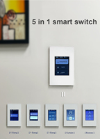 Interruptor de Luz Inteligente Lanbon L8, Productos para el Hogar Inteligente, 2 Vías, 3 Vías, 1/2/3 Grupos, Control por Aplicación WiFi Mesh, Zigbee, Tuya, Alexa, Google Home, Siri