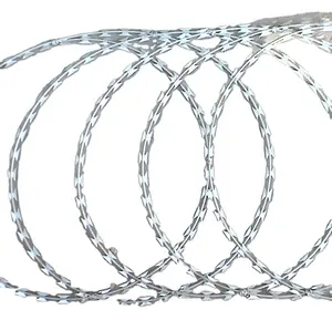 Hot Sale High Quality Concertina Razor Barbed Wire Coils