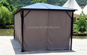 Luxe <span class=keywords><strong>en</strong></span> <span class=keywords><strong>aluminium</strong></span> 4x4 grands pavillons Gazebos extérieur alliage tente romaine voiture tente jardin abri de voiture Gazebo auvent pavillon <span class=keywords><strong>en</strong></span> <span class=keywords><strong>aluminium</strong></span> - Product Image 4