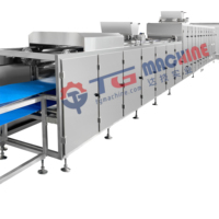 Línea de Producción de Chocolate Totalmente Automática Avanzada con Sistema de Dosificación y Enfriamiento